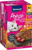 Mokra karma dla kotów - VITAKRAFT Poesie delice PLUS kurczak+wołowina - Przysmak dla kota - 6x85g - miniaturka - grafika 1