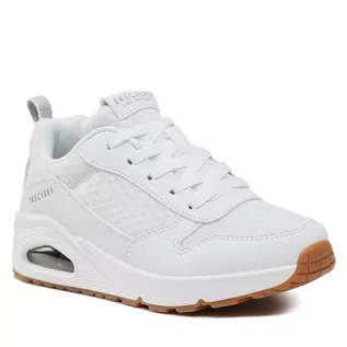 Buty dla chłopców - Sneakersy Skechers Uno Powex 403667L/WHT White - grafika 1