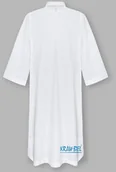 Szaty liturgiczne - Alba kapłańska z elanobawełny - zamek przód - miniaturka - grafika 1