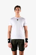 Koszulki sportowe męskie - Koszulka męska Hydrogen  Panther Tech Tee White/Military green L - miniaturka - grafika 1