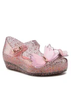 Buty dla dziewczynek - Melissa Półbuty Mini Ultragirl Fly III 32849 Różowy - miniaturka - grafika 1