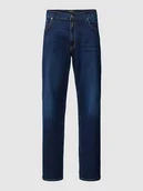 Spodnie męskie - Jeansy o kroju relaxed fit z 5 kieszeniami model ‘KIRAN’ - miniaturka - grafika 1