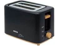 Tostery - Toster Jocca Toster na 2 kromki czarny/ z drewnianymi detalami 2185N - miniaturka - grafika 1
