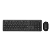 Klawiatury - Asus | Keyboard and Mouse Set | CW100 | Keyboard and Mouse Set | Wireless | Mouse included | Batteries included | UI | Black | g 90XB0700-BKM020 - miniaturka - grafika 1