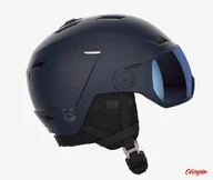 Kaski narciarskie - Kask narciarski Salomon ICON LT VISOR PHOTO SIGMA WISTERIA 2022/2023 - miniaturka - grafika 1