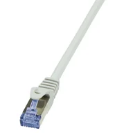 Patchcordy - LogiLink CAT 6a Patchcord S/FTP Szary 20m CQ3112S - miniaturka - grafika 1