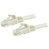 Kable miedziane - StarTech.com Kabel krosowy Snagless, Cat6 UTP RJ45, kabel sieciowy Gigabit Snagless, Cat 6 z osłoną ochronną, kabel krosowy Cat.6, biały - miniaturka - grafika 1