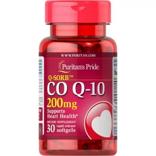PURITAN'S PRIDE Koenzym Q-10 200mg, suplement, 30kaps. - Witaminy i minerały - miniaturka - grafika 1