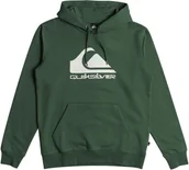 Bluzy męskie - bluza męska QUIKSILVER BIG LOGO HOOD Greener Pastures - GSG0 - miniaturka - grafika 1