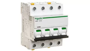 Schneider Electric Wyłącznik nadprądowy iC60N 4P B16 6kA A9F03416 - Bezpieczniki elektryczne - miniaturka - grafika 1