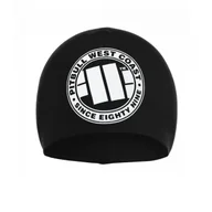 Odzież taktyczna i umundurowanie - Czapka kompresyjna Pit Bull Big Logo - Czarna - miniaturka - grafika 1