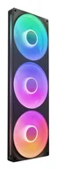 Wentylatory komputerowe - NZXT F420 RGB Core Obudowa komputera Wentylator 14 cm Czarny 1 szt. RF-U42HF-B1 - miniaturka - grafika 1