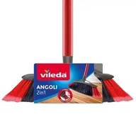 Akcesoria i części AGD - Vileda Szczotka miotła Profilowana 2 w 1 z kijem - miniaturka - grafika 1