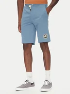 Spodenki męskie - Quiksilver Szorty sportowe Circle Back EQYFB03395 Niebieski Regular Fit - miniaturka - grafika 1
