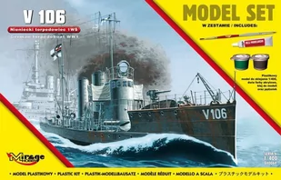 Mirage Hobby Okręt Torpedowy V106 - Modele do sklejania - miniaturka - grafika 1