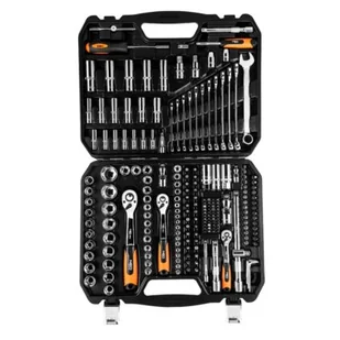 NEO-TOOLS Zestaw zestaw nasadek 3/4&quot; i 1/4&quot; 219 elementów 08 671 (08-671) - Zestawy narzędziowe - miniaturka - grafika 1