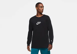 Nike Giannis Antetokounmpo Freak Long-Sleeve Tee Black - Koszulki męskie - miniaturka - grafika 1
