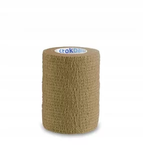 StokBan bandaż elastyczny, samoprzylepny, 4,5 m x 7,5 cm, Skin, 1 szt. - Apteczki i materiały opatrunkowe - miniaturka - grafika 1
