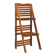 Pozostałe akcesoria do uprawy roślin - Regał balkonowy złoty dąb 51x52x120 cm - miniaturka - grafika 1