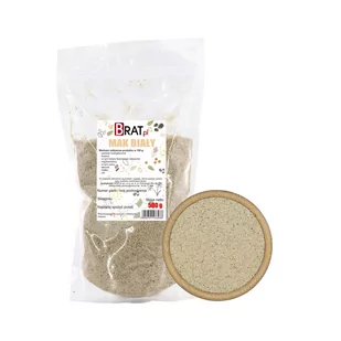 Mak biały 500g - Ziarna i nasiona roślin strączkowych - miniaturka - grafika 2