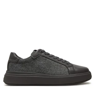 Sneakersy Calvin Klein Low Top Lace Up Wool HM0HM01597 Szary - Sneakersy męskie - miniaturka - grafika 1