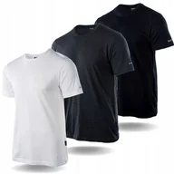 Koszulki męskie - Koszulka męska bawełniana t-shirt zestaw 3 koszulki sportowe hi-tec XXL - miniaturka - grafika 1