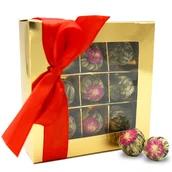 Herbata - Zestaw herbat kwitnących 9 szt. BOMBONIERKA - miniaturka - grafika 1