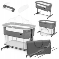 Łóżeczka i kojce - ŁÓŻECZKO DOSTAWNE DZIECIĘCE KOŁYSKA TORBA TRANSPORTOWA SKŁADANE Snäckskal - miniaturka - grafika 1