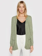 Swetry damskie - Only Kardigan Lesly 15174274 Zielony Regular Fit - miniaturka - grafika 1