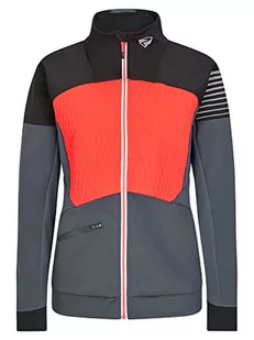 Ziener Damska kurtka softshell / funkcyjna | wiatroszczelna, elastyczna, nie zawiera PFC, czerwony (hot red), 42 - Kurtki damskie - miniaturka - grafika 1