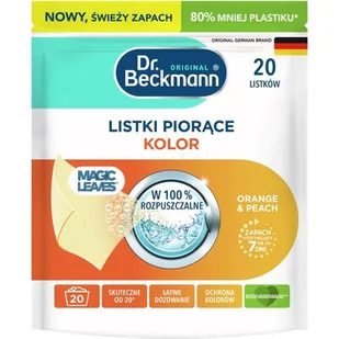 Dr. Beckmann Kolor Orange&Peach 20szt - Środki do prania - miniaturka - grafika 1