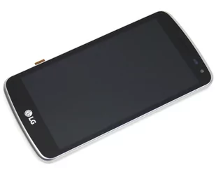 WYŚWIETLACZ LCD I DIGITIZER LG K5 X220 CZARNY Q6 - Części serwisowe do telefonów - miniaturka - grafika 1