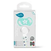 Akcesoria do smoczków - Nuvita Zawieszka do smoczka, Zielona - miniaturka - grafika 1