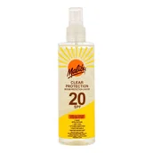 Balsamy i kremy do opalania - Malibu Clear Protection SPF20 Preparat do opalania ciała 250 ml - miniaturka - grafika 1
