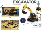 Samochody i pojazdy dla dzieci - Koparka R/C 1:24 światło dźwięk ładowanie USB wind - miniaturka - grafika 1