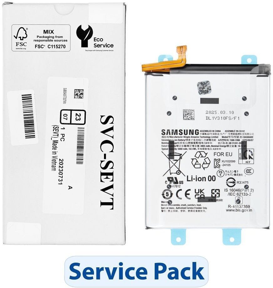 ServicePack Bateria do SAMSUNG A56 5G A566B GH82-36831A
