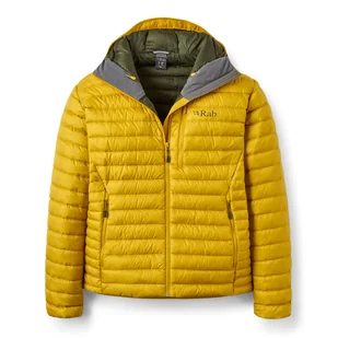 Męska kurtka puchowa Rab Microlight Alpine Jacket dark pollen - M - Kurtki męskie Męska kurtka puchowa Rab Microlight Alpine Jacket dark pollen - M - Kurtki męskie - miniaturka - grafika 1