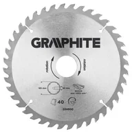 Tarcze do pił - Graphite Tarcza do cięcia 55H600 185 x 30 mm do pilarki widiowa - miniaturka - grafika 1