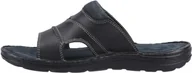 Sandały męskie - Hush Puppies Archer sandały męskie na lato, czarne, 42 EU, Czarny, 41.5 EU - miniaturka - grafika 1