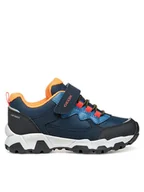 Buty trekkingowe dziecięce - Geox Trekkingi J553ZA 0FU50 C0700 S Granatowy - miniaturka - grafika 1