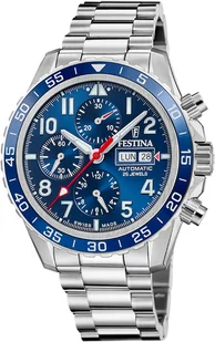 Zegarek Zegarek Festina F20055-3 Aviator North Chrono Automatic - Zegarki męskie - miniaturka - grafika 1
