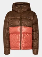 Odzież trekkingowa damska - Marmot Kurtka puchowa Guides M14631 Brązowy Regular Fit - miniaturka - grafika 1