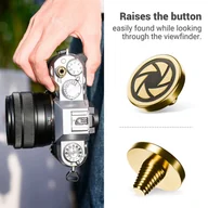 Piloty i wężyki fotograficzne - Przycisk spustu migawki JJC SRB-F11 wzór A1 - miniaturka - grafika 1
