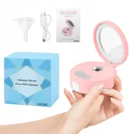 Lusterka do makijażu - LUSTERKO DO MAKIJAŻU LED KOSMETYCZNE PODŚWIETLANE Z PARĄ LUSTRO PAROWE - miniaturka - grafika 1