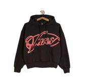 Bluzy damskie - Bluza Damska VANS Outer Ring Retro Hoodie Black VN000Q38BLK1 XXS - miniaturka - grafika 1