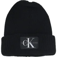 Czapki damskie - CALVIN KLEIN JEANS Czapka | z dodatkiem wełny - miniaturka - grafika 1