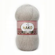 Pasmanteria - Włóczka NAKO ANGORA LUKS 100g / 10344 cappuccino - miniaturka - grafika 1
