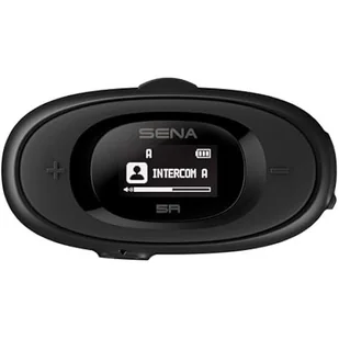 Domofon SENA 5R-01 na 1 zestaw słuchawkowy - Bluetooth - Czarny - Kabel w zestawie - Ładowarki samochodowe - miniaturka - grafika 1
