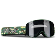 Gogle narciarskie - Gogle na Skuter Śnieżny Raven Edge VentMax Magnetic Camo Moro Zielony - miniaturka - grafika 1