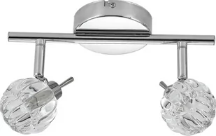 Candellux BOMBOLA LAMPA SUFITOWA LISTWA 2X40W G9 CHROM BEZ ŻARÓWEK 92-70296 92-70296 - Lampy sufitowe - miniaturka - grafika 1